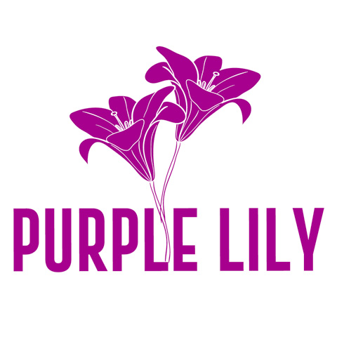 Hosenstall Logo purple lilly